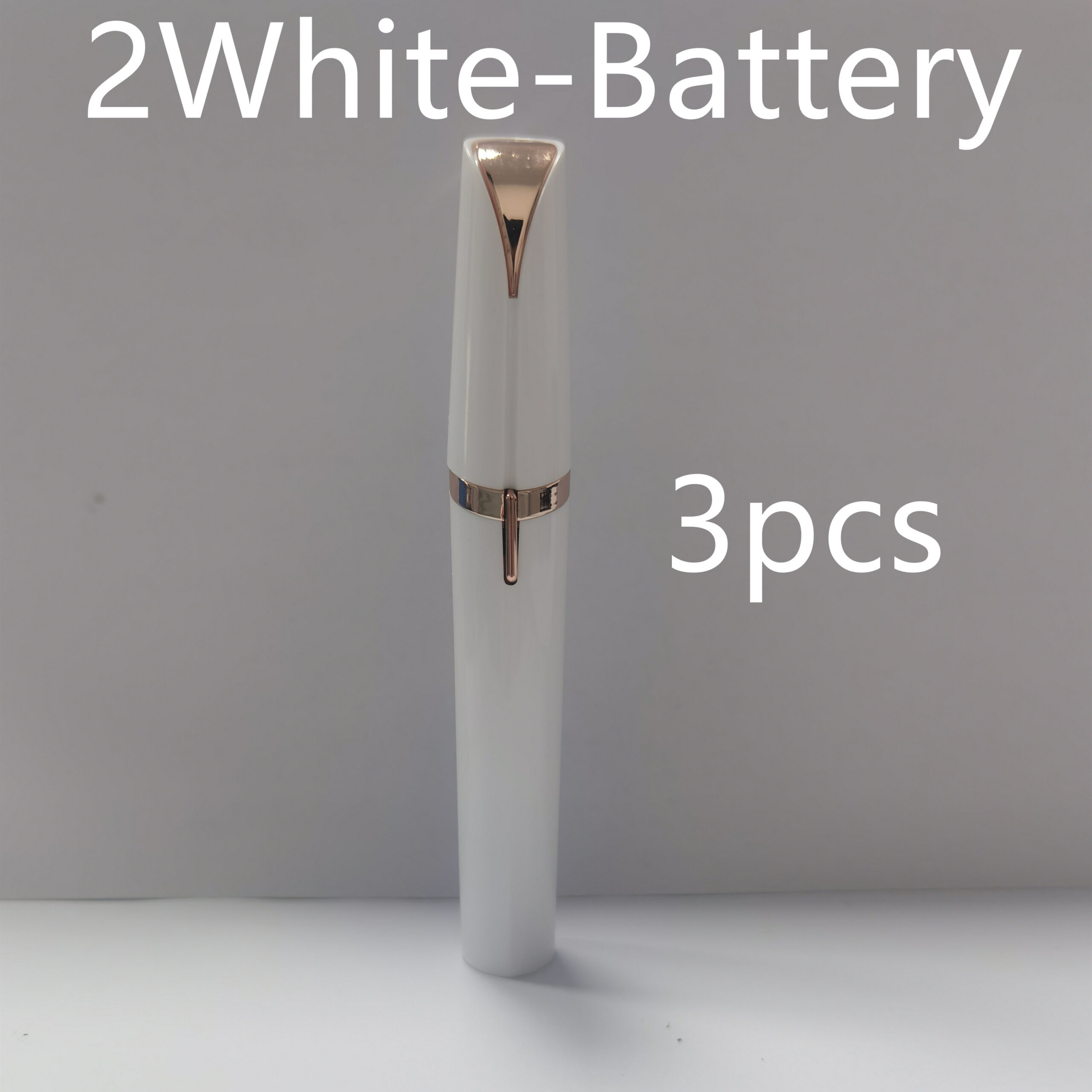 Mini Electric Eyebrow Trimmer Lipstick Brows Pen Hair Remover Painless Razor Epilator with LED Light - Image 7